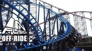 Infusion OffRide Footage Blackpool Pleasure Beach Vekoma SLC  NonCopyright [upl. by Sirotek]