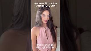 Andreea Bostanica  Moldova singerampyoutuber moldovan moldovasinger andreeabostanica [upl. by Evelc]