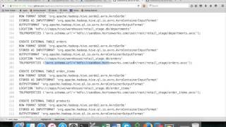 Apache Hive  Create retaildb tables in hive [upl. by Leiuqese]