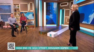 Claire Richards this morning fashion segment 14th march 2024 [upl. by Lleinnad]