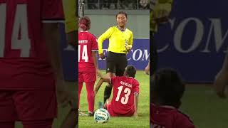 Rekha poudel got red card on Saff Women Football ChampionshipNepal  Indiawhy didindiacheatedingame [upl. by Hayidah]