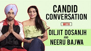 Shadaa  Diljit Dosanjh and Neeru Bajwas EXCLUSIVE interview [upl. by Rora]