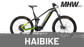 Haibike AllTrail 9 titan  lime  black matt  EBike Fully MTB [upl. by Ninnahc]