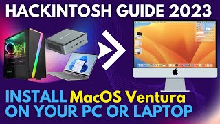 OLDHackintosh Install MacOS Ventura on your Computer or Laptop  The Easy Tutorial this 2023 [upl. by Deryl]