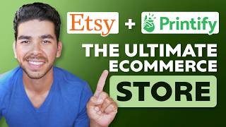 How to Setup an Etsy Ecommerce Store with Printify in 2024 StepByStep Tutorial [upl. by Feucht23]