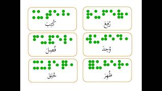 Braille Arapça Alfabe 2Bölüm  Harekeler [upl. by Anyek]