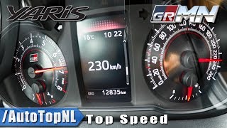 Toyota Yaris GRMN 0230kmh ACCELERATION amp TOP SPEED by AutoTopNL [upl. by Kelam314]