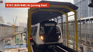 OccupiedSMRT R151 839840 at Jurong East [upl. by Aehcsrop766]