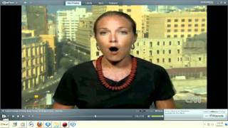 Glitchy cnn reporter Arwa Damon [upl. by Pippa]