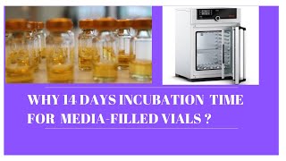 हिंदी में  Why media filled Vials incubated for 14 days Reason of 14 days incubation of media vial [upl. by Nimaynib]