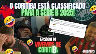 Reagindo aos sonhos coxasbrancas sendo despedaçados na série B 2024 KKKK  Vivemos de Coritiba 14 [upl. by Deland]