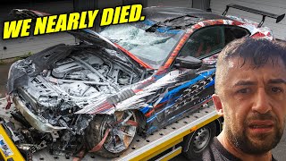 We Nearly Died My Worst Nürburgring Crash [upl. by Nylatsyrc]