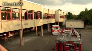 Ludwigshafen Edigheim Motorsegler stürzt in Schulzentrum am 280512 [upl. by Alfreda]