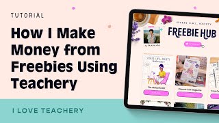 How I Use Teachery for my Freebie Hub Make Your Freebies Go to Work for Your Business [upl. by Teirrah]