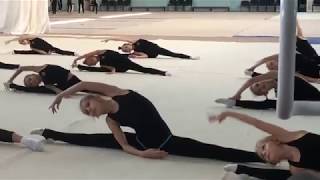 Rhythmic Gymnastics Conditioning in Russia [upl. by Si]