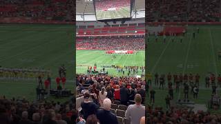 Watching the BC Lions vs Edmonton Elks game from the press box [upl. by Ramirolg]