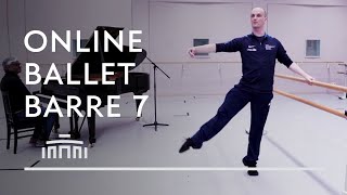 Ballet Barre 7 Online Ballet Class  Dutch National Ballet [upl. by Ediva139]