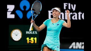 Elise MERTENS vs Marketa VONDROUSOVA Highlights LUGANO 2018 [upl. by Inuat749]