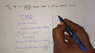 Class 11 Exercise 104 QNo 25 Higher order derivatives Nithish publisher9843525224 [upl. by Levey]