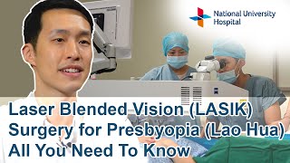 Laser Blended Vision LASIK Surgery for Presbyopia Lao Hua  All You Need to Know [upl. by Touber]