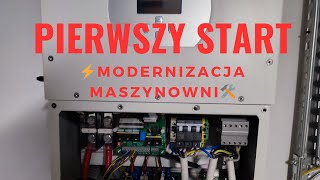 ⚡Modernizacja Maszynowni  Inwerter Hybrydowy DEYE 12KW  Inwerter Hybrydowy DEYE 12KW 🛠️instalacja [upl. by Eikkin]