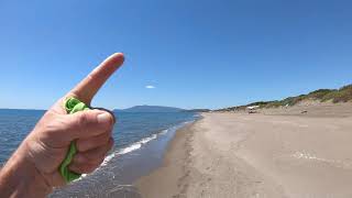 Nude Beach Review at Spiaggia di Macchiatonda Capalbio Toscana Italy [upl. by Laryssa]