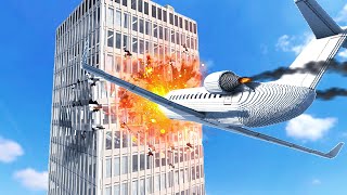 Realistic Plane Crash 😱 2  Teardown [upl. by Koenraad]