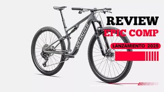 Review Specialized Epic 8 comp 2025  Nuevo SRAM eagle Transmission 1000 [upl. by Albertine]