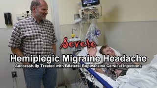 Hemiplegic Migraine Successfully Treated with Bupivacaine Cervical Injections [upl. by Llerihs]