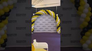 Balloon Arch using Tuftex Decomex and Gemar balloons [upl. by Hearsh656]