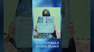 NAJA FATHIMA S 💙 blue day celebration onlineclasses [upl. by Pepita]