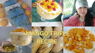 How to make Make MANGO TRIFLE  Easy Mango Trifle Recipe With Tips [upl. by Nalyak]