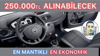 250000 Lira İle ALINABİLECEK ARABALAR EN MANTIKLI OTOMOBİLLER 2023 250BİN TL ARABA ÖNERİLERİ [upl. by Srevart]