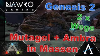 ARK Genesis 2 Mutagel einfach farmen  Mutagel Space Room  Mutagel farmen [upl. by Verdie]