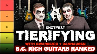 BC Rich Guitars RANKED on Tierifying with Danhausen and Gwarsenio Hall [upl. by Cam]