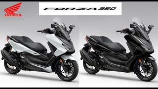 2024 Honda Forza 350 New Colors TM [upl. by Delaine]