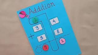 addition working model mathsTLM  Math project for primary kids  Addition machine [upl. by Semadar788]