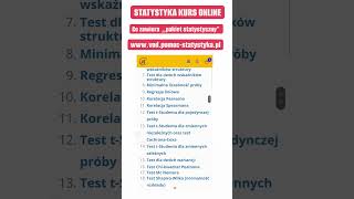 Kurs statystyka studia online statystyka statystyki study matematika [upl. by Enerual]