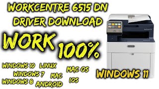 WORKCENTRE 6515 DN DRIVER DOWNLOAD [upl. by Gardel1]