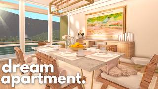 Building My DREAM Apartment in Bloxburg [upl. by Freedman]