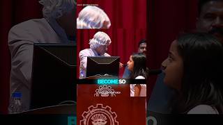 Little girl asks Dr Abdul Kalams SUCCESS MANTRA🔥🚀 [upl. by Evot]