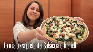 LA PIZZA SALSICCIA e FRIARIELLI il MIO TUTORIAL su COME PREPARARLA IN CASA con la RICETTA SEMPLICE [upl. by Hoang300]