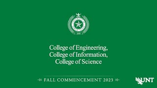 Engineering Information Science  UNT Commencement Fall 2023 [upl. by Nilya]