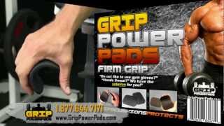 Gym Weight Lifting Grip Gloves Grip Power Pads  NEW Alternative to Weightlifting Workout Gloves [upl. by Hosbein]