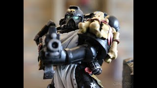 Sideshow Collectibles Warhammer 40000 Brother Gorgon of the Black Templars Space Marine Statue [upl. by Nosral]