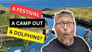 Mouth of the Tyne Festival 2023  Seaton Sluice Park Up  Dolphins  Van Life Uk [upl. by Leiruh749]