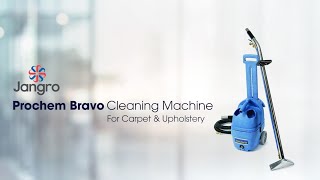 Jangro  Prochem Bravo Cleaning Machine [upl. by Vanzant]