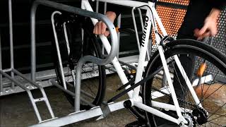 How to lock your bike properly [upl. by Jeffers]