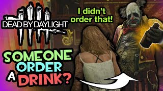 Clown Gas Drink Bartender Dead by Daylight  Funny Moments [upl. by Markman]