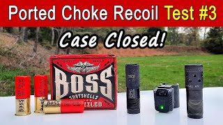 Do Ported Choke Tubes Reduce Recoil The FINAL Test [upl. by Biddie]